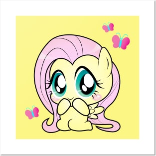 Fluttershy Chibi Posters and Art
